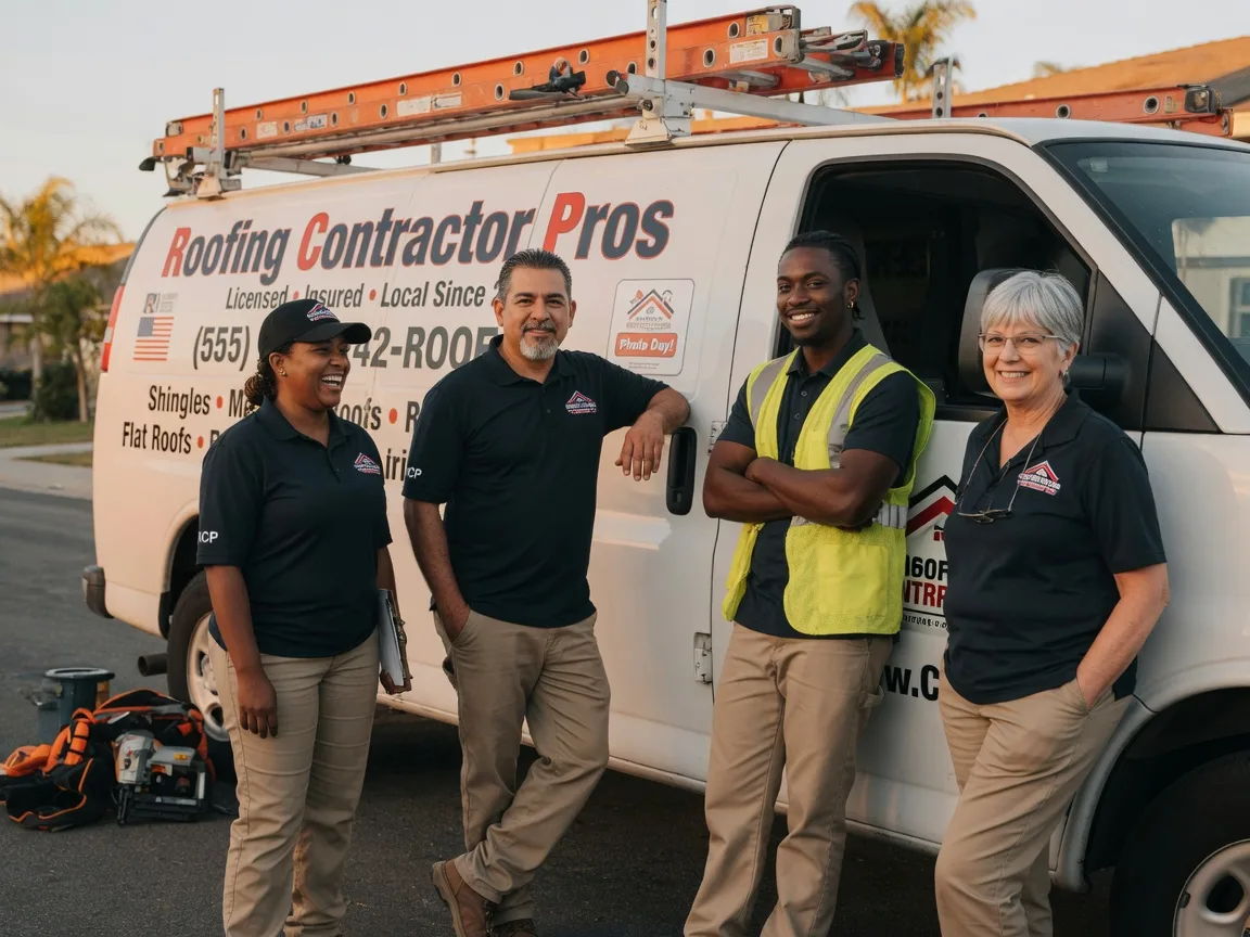 Local Roofing Contractors company in Woodward, PA